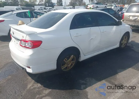 2012 Toyota Corolla S из США, поврежденный, VIN 2T1BU4EE8CC817915